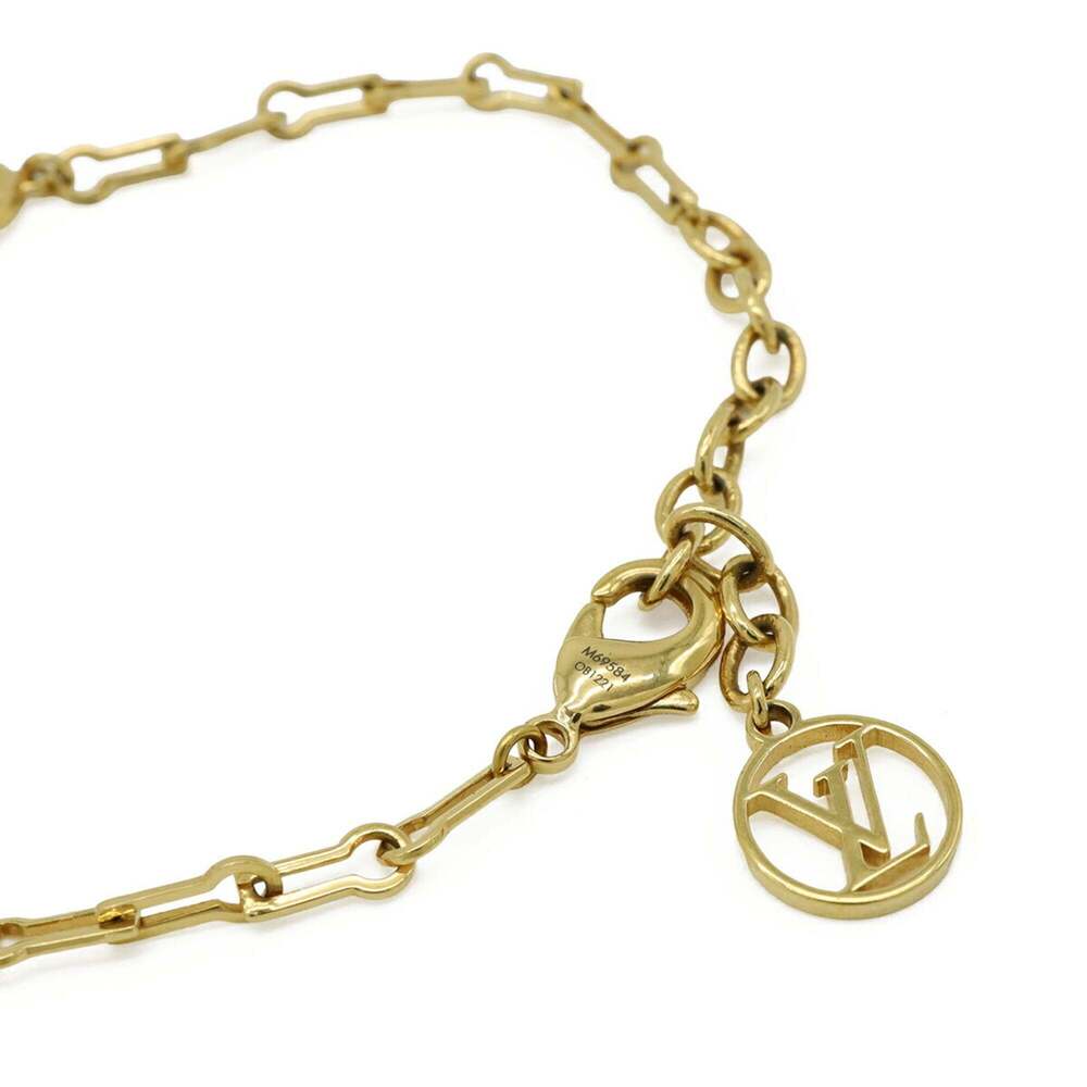 LOUIS VUITTON Brown Monogram Charm Bracelet - Picture 5 of 6